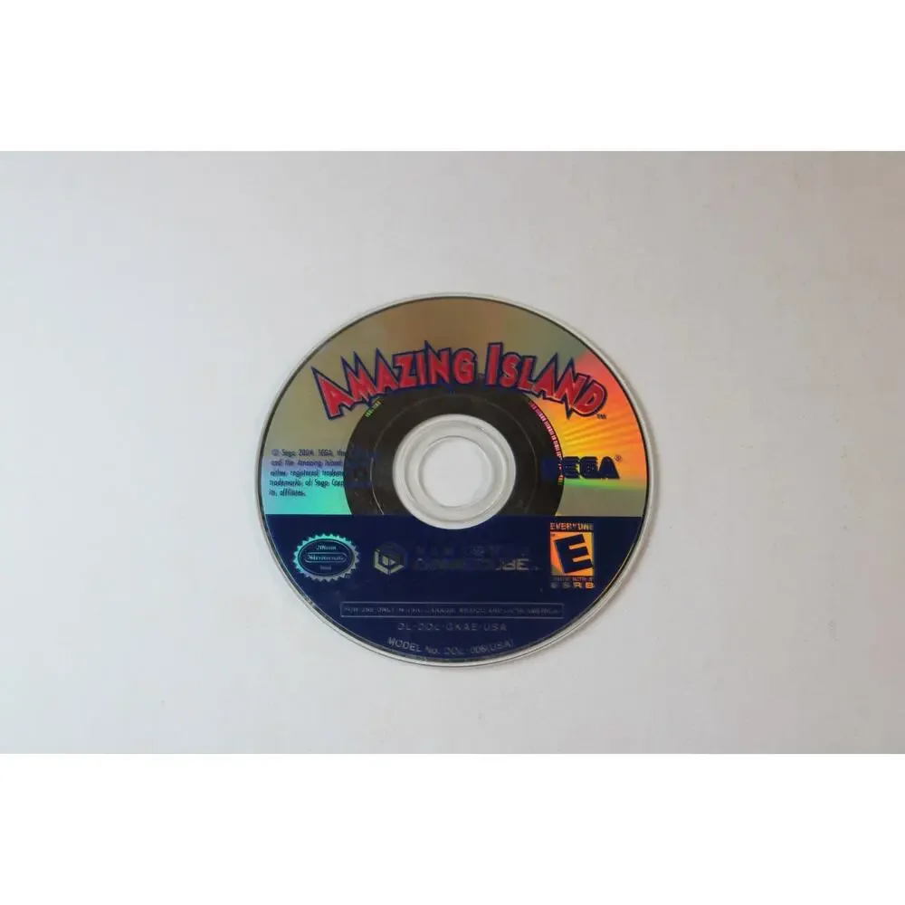 Amazing Island (Nintendo GameCube, 2004) Game Disc Only, Tested/Works